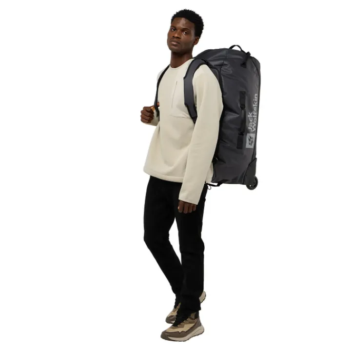 Rugzak Met Wieltjes|Grote Reistassen>Jack Wolfskin All-In Duffle Wheeler 90 phantom