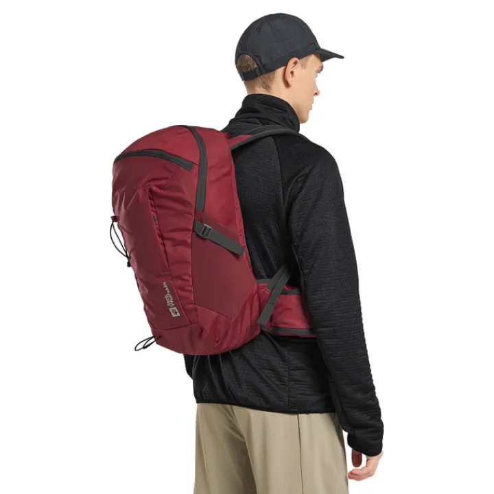 Kleine Rugzakken|Wandelrugzakken>Jack Wolfskin Cyrox Shape 20 deep ruby