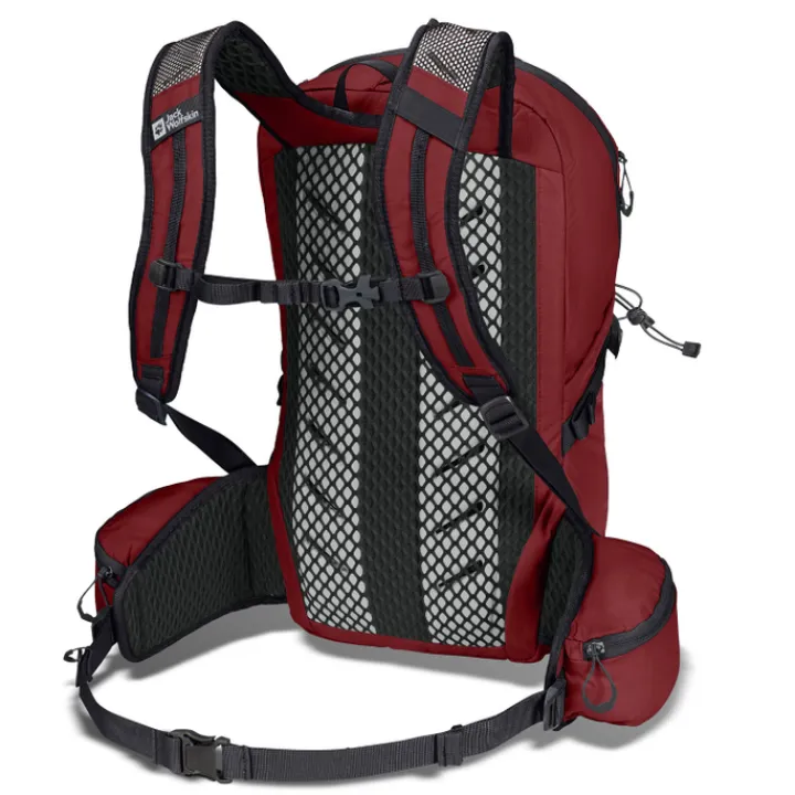 Kleine Rugzakken|Wandelrugzakken>Jack Wolfskin Cyrox Shape 20 deep ruby