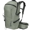 Wandelrugzakken|Dames Rugzakken>Jack Wolfskin Cyrox Shape 25 S-L mint leaf