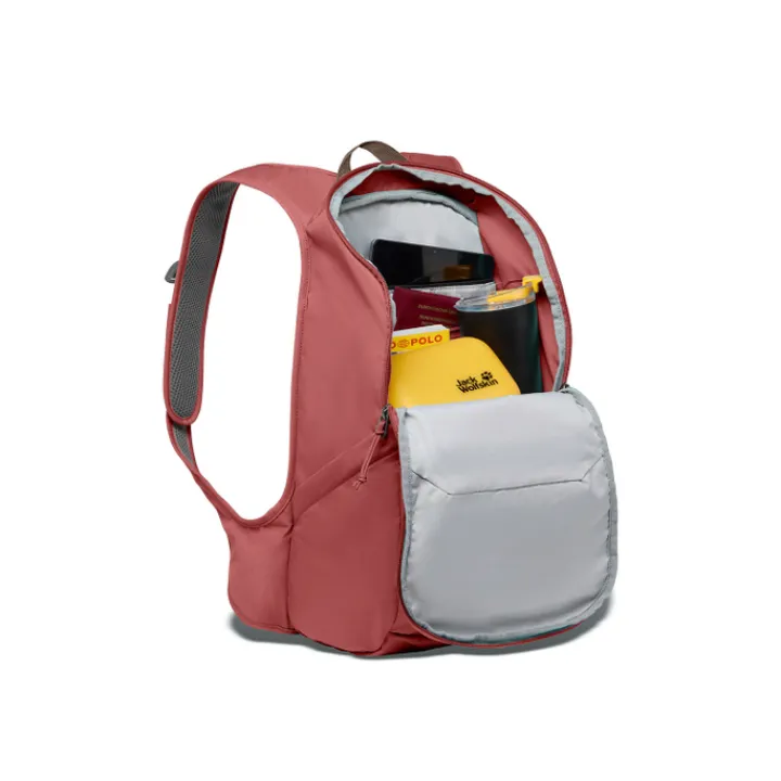 Kleine Rugzakken|Heren Rugzakken>Jack Wolfskin Serene mineral red