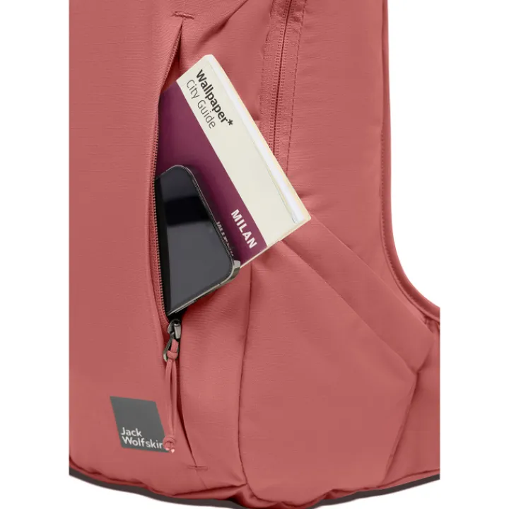 Kleine Rugzakken|Heren Rugzakken>Jack Wolfskin Waimea mineral red