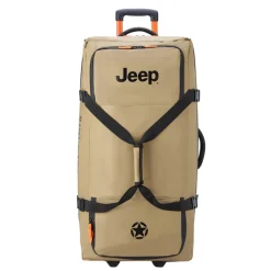 Grote Reistassen|Heren Reistassen>Jeep Coated Duffle Large 82 warm sand