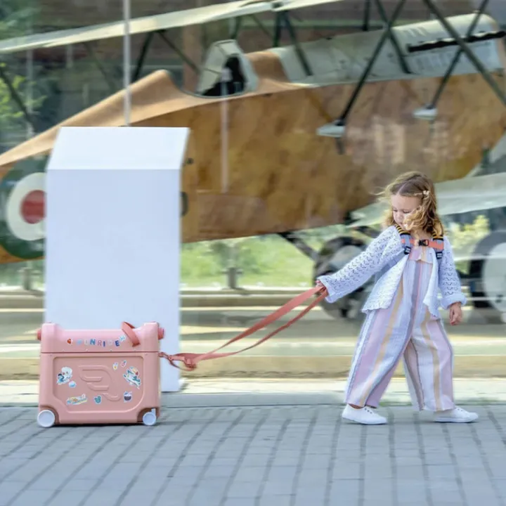 Kindertrolleys|Kinderkoffers>Jetkids by Stokke BedBox Kindertrolley coral pink