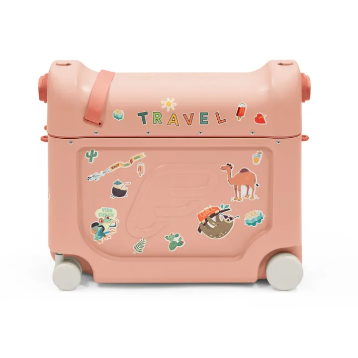 Kindertrolleys|Kinderkoffers>Jetkids by Stokke BedBox Kindertrolley coral pink