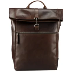 Kleine Rugzakken|15 Inch Laptoptassen>Jost Lund Messenger Backpack brown