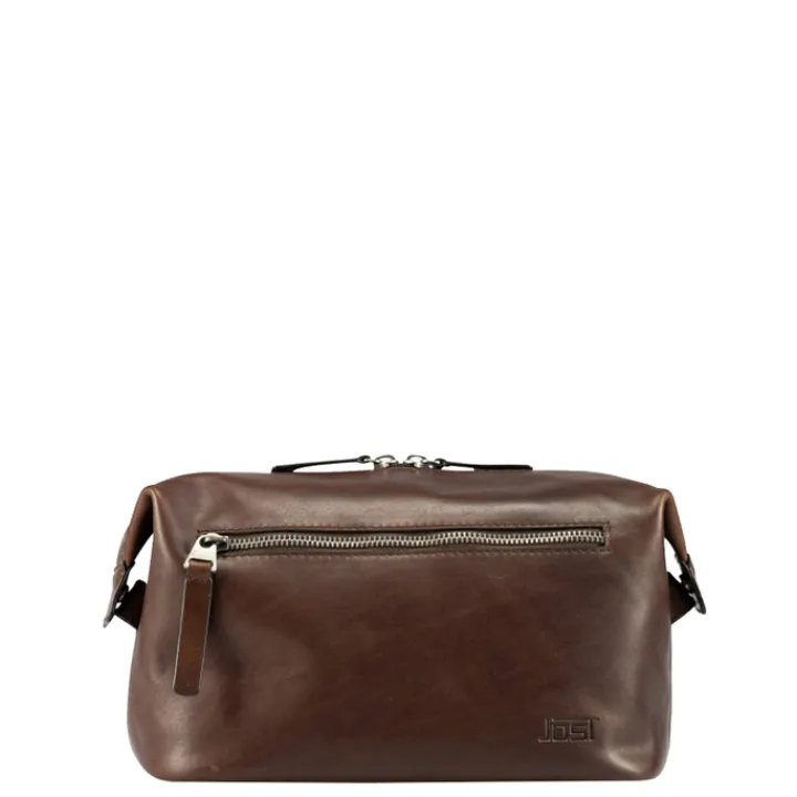 Toilettassen>Jost Lund Toiletbag brown