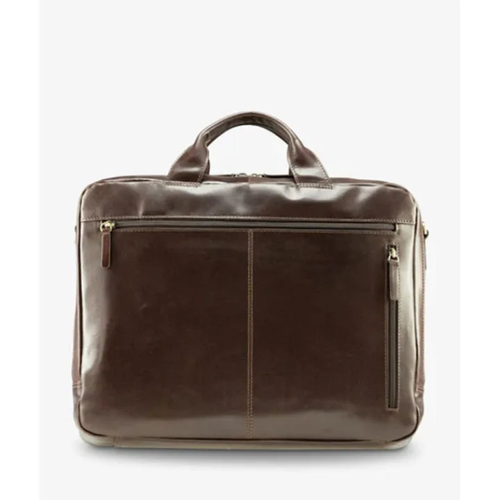 Herentassen|15 Inch Laptoptassen>Jost Skagen Businessbag 2 Comp. brown