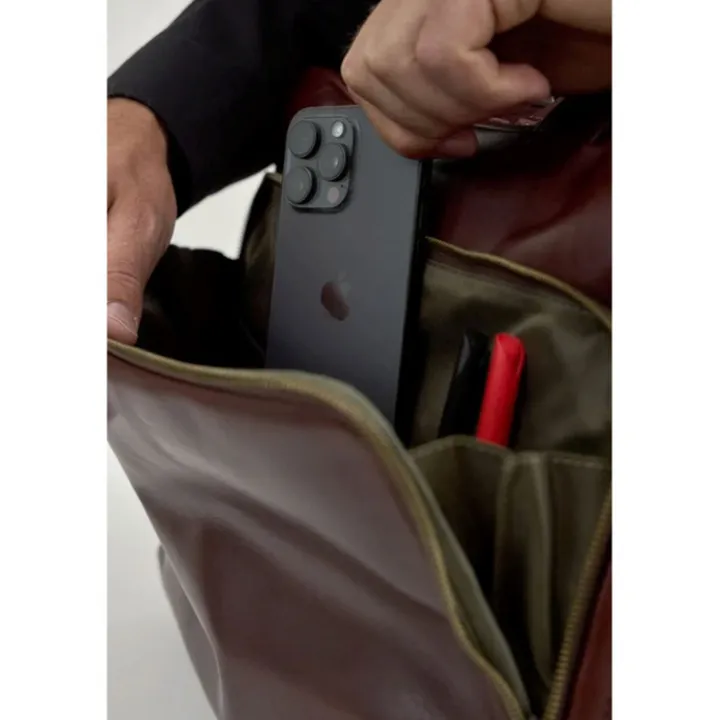 Herentassen|15 Inch Laptoptassen>Jost Skagen Businessbag 2 Comp. brown