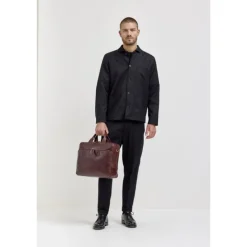 Herentassen|15 Inch Laptoptassen>Jost Skagen Businessbag 2 Comp. black