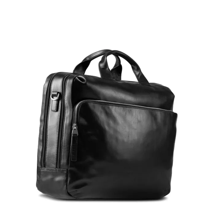 Herentassen|15 Inch Laptoptassen>Jost Skagen Businessbag 2 Comp. black
