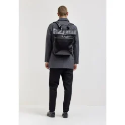 Kleine Rugzakken|15 Inch Laptoptassen>Jost Skagen Messenger Backpack black