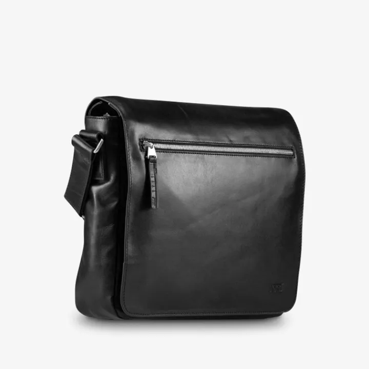 Herentassen|Laptop Schoudertassen>Jost Skagen Shoulderbag M black
