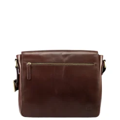 Herentassen|Laptop Schoudertassen>Jost Skagen Shoulderbag M brown