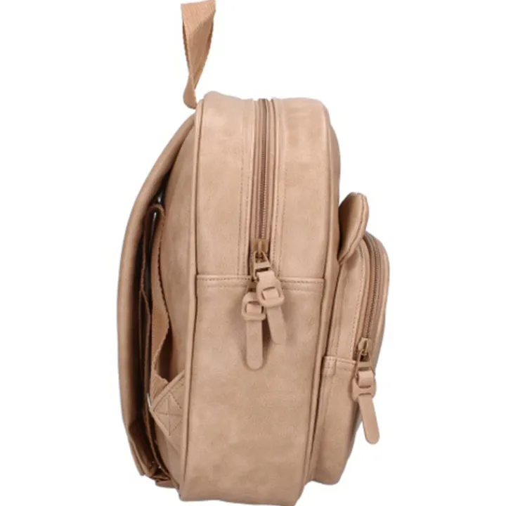 Kleine Rugzakken|Jongens Rugzakken>Kidzroom Beary Excited Backpack sand