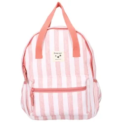 Peuter Rugzakken|Meisjesrugzakken>Kidzroom Lille Stripe Frenzy Backpack pink
