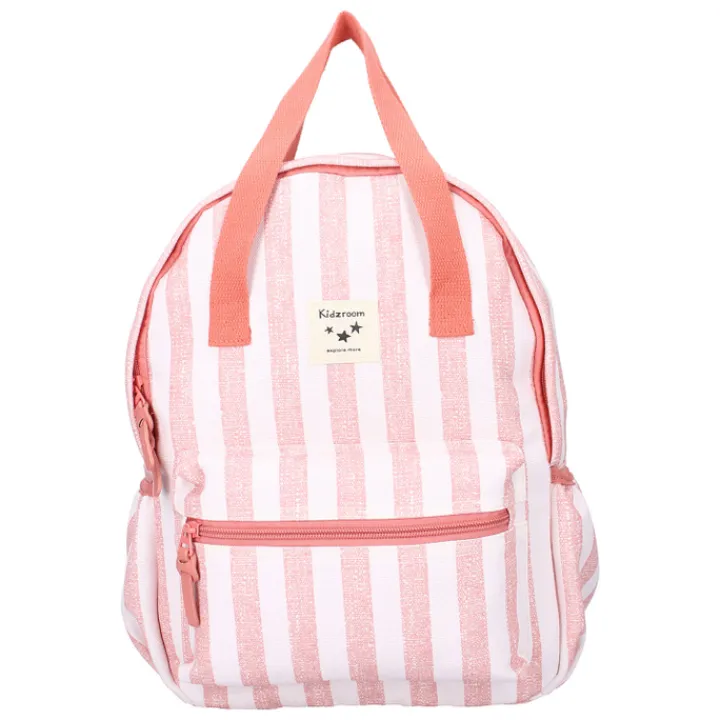 Peuter Rugzakken|Meisjesrugzakken>Kidzroom Lille Stripe Frenzy Backpack pink