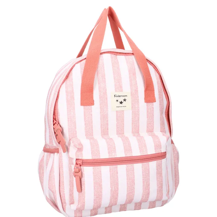 Peuter Rugzakken|Meisjesrugzakken>Kidzroom Lille Stripe Frenzy Backpack pink