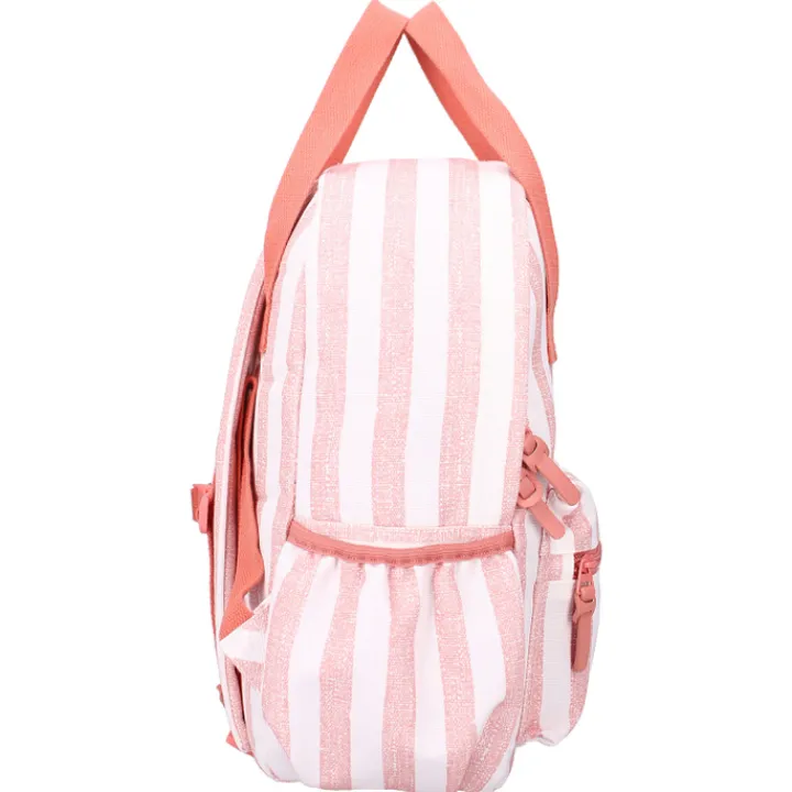 Peuter Rugzakken|Meisjesrugzakken>Kidzroom Lille Stripe Frenzy Backpack pink