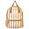 Peuter Rugzakken|Kinderrugzakken>Kidzroom Lille Stripe Frenzy Backpack brown