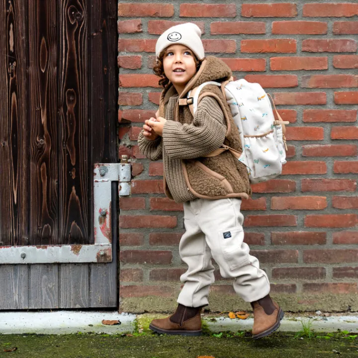 Peuter Rugzakken|Kinderrugzakken>Kidzroom Little Small Talk Backpack beige