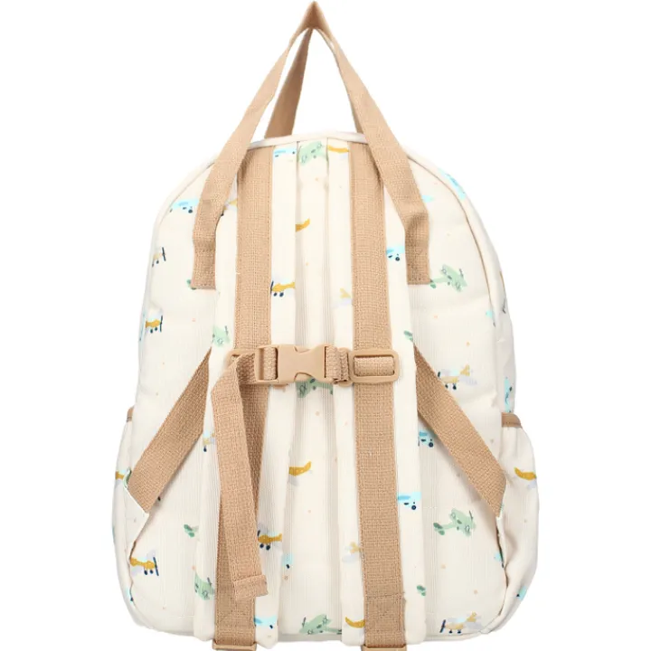 Peuter Rugzakken|Kinderrugzakken>Kidzroom Little Small Talk Backpack beige