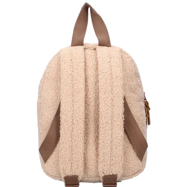 Peuter Rugzakken|Kinderrugzakken>Kidzroom Pisa Comfort Friends Backpack brown