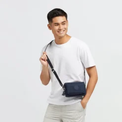 Schoudertassen|Crossbody>Kipling Abanu blue bleu 2