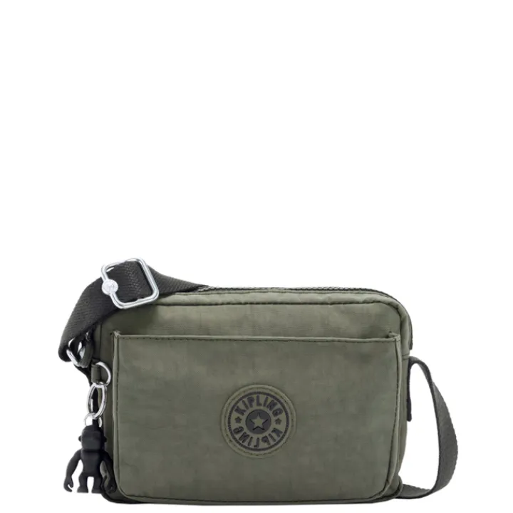 Schoudertassen|Crossbody>Kipling Abanu green moss