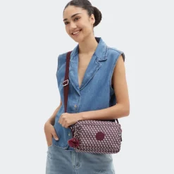 Schoudertassen|Crossbody>Kipling Abanu M prt ac 3dk