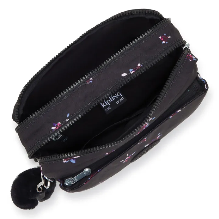Schoudertassen|Crossbody>Kipling Abanu M prt ac night flower