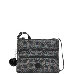 Schoudertassen|Crossbody>Kipling Alvar prt ac geo feather