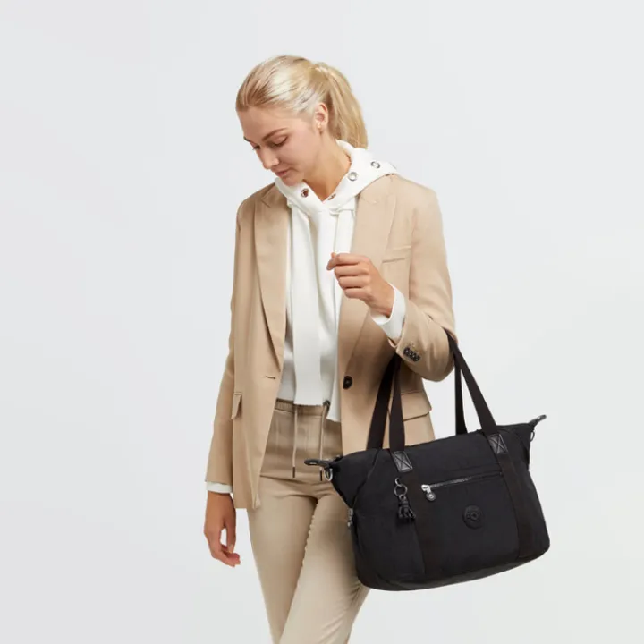 Schoudertassen|Handtassen>Kipling Art Handtas black noir
