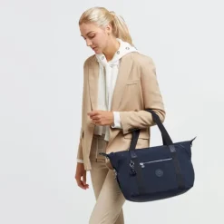Schoudertassen|Handtassen>Kipling Art Handtas blue bleu 2