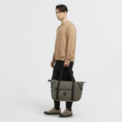 Kleine Reistassen|Handbagage Reistassen>Kipling Art M green moss