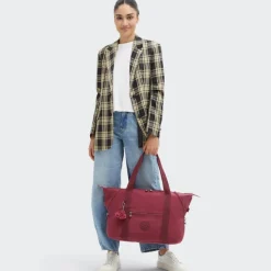 Kleine Reistassen|Handbagage Reistassen>Kipling Art M lounge wine