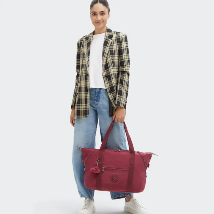 Kleine Reistassen|Handbagage Reistassen>Kipling Art M lounge wine