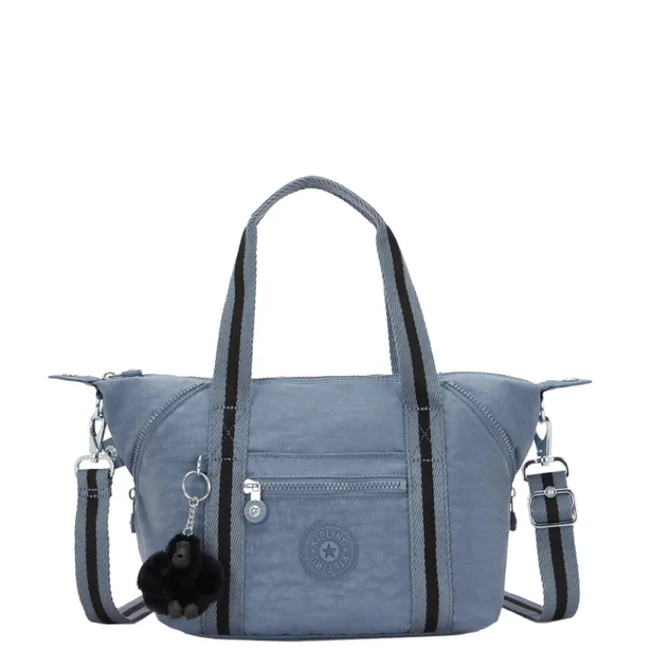 Schoudertassen|Handtassen>Kipling Art Mini blue stone