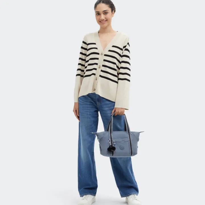 Schoudertassen|Handtassen>Kipling Art Mini blue stone