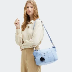 Schoudertassen|Handtassen>Kipling Art Mini Shoulderbag cloudy sky blue