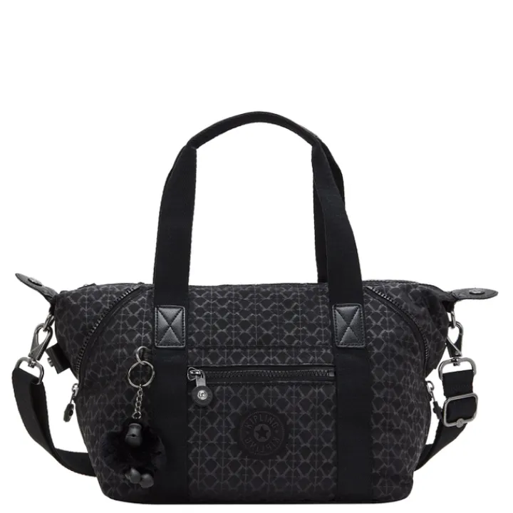 Schoudertassen|Handtassen>Kipling Art Mini signature emb