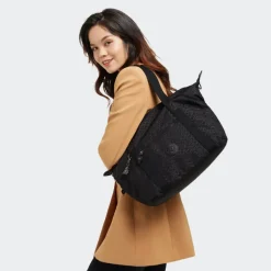 Schoudertassen|Handtassen>Kipling Art signature emb