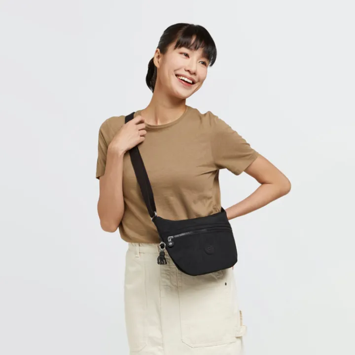 Schoudertassen|Crossbody>Kipling Arto S Schoudertas black noir