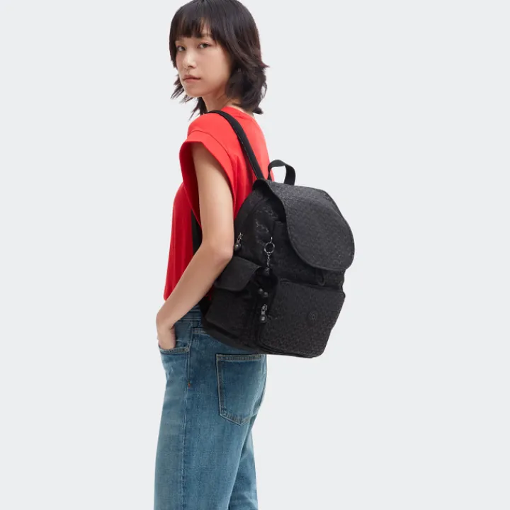 Kleine Rugzakken|Daypack>Kipling City Pack Backpack signature emb