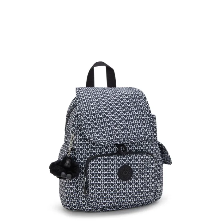 Kleine Rugzakken|Dames Rugzakken>Kipling City Pack Mini Backpack signature print