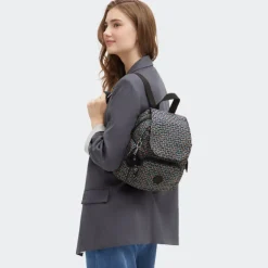 Daypack|Dames Rugzakken>Kipling City Pack Mini prt ac geo feather