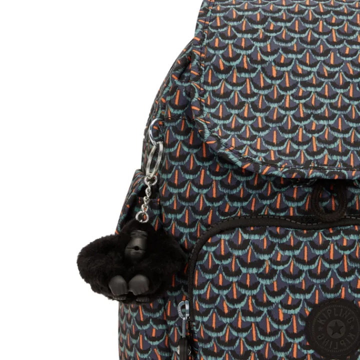 Daypack|Dames Rugzakken>Kipling City Pack Mini prt ac geo feather