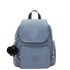 Mini Rugzakken|Kleine Rugzakken>Kipling City Zip Mini b blue stone