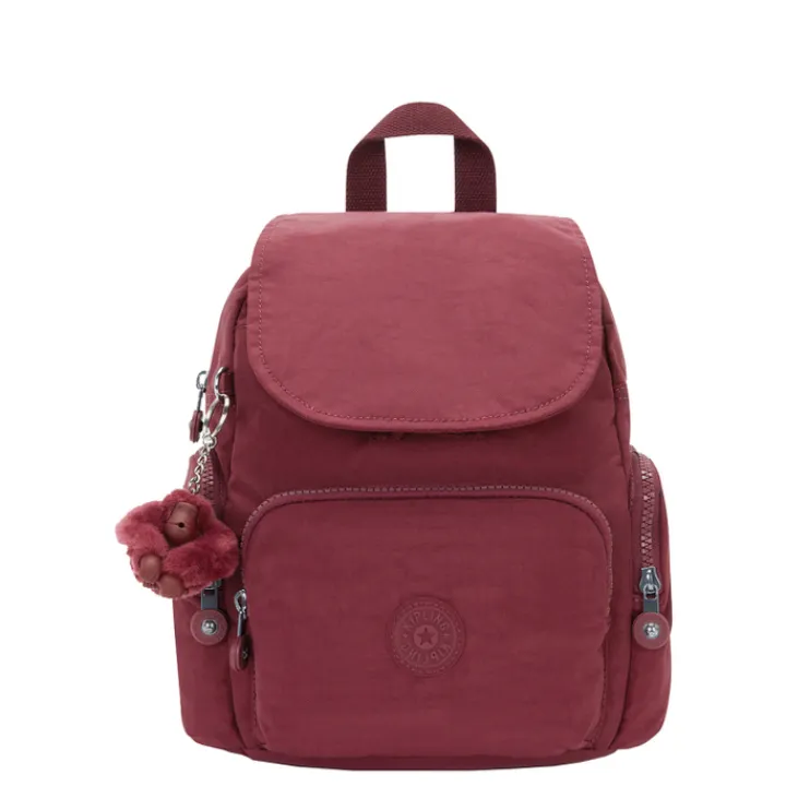 Mini Rugzakken|Daypack>Kipling City Zip Mini b lounge wine