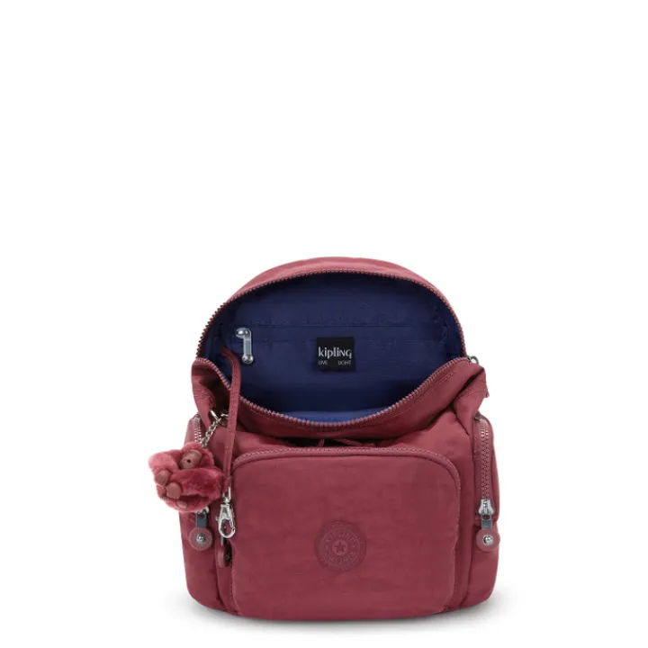 Mini Rugzakken|Daypack>Kipling City Zip Mini b lounge wine